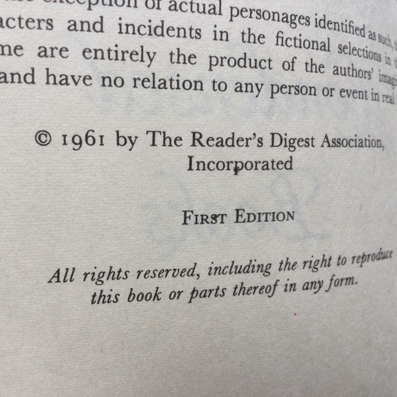 Vintage Reader’s Digest Condensed Books 1961 - Picture 4 of 7